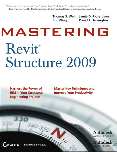 Book cover of Mastering Revit Structure 2009 by Eric Wing Book cover of Mastering Revit Structure 2009 by Eric Wing